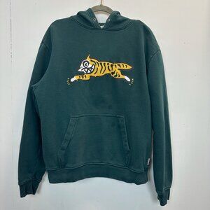 Billionaire Boys Club Icecream Stripes Hoodie Ponderosa Pine Green Large